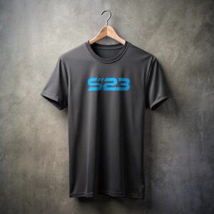 Camiseta Preta S23 Azul